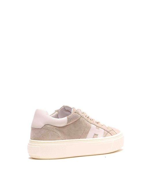 Hogan Pink Crosswind Sneakers