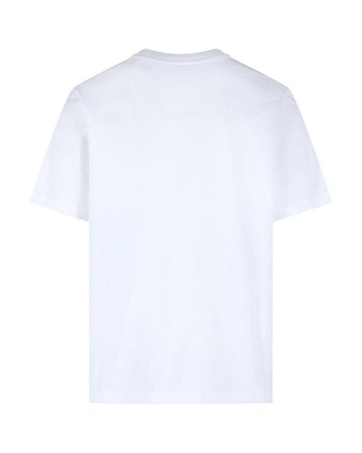Casablanca White Casa Airspray' Cotton T-Shirt for men