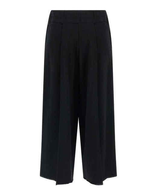 Issey Miyake Black Campagne Pants