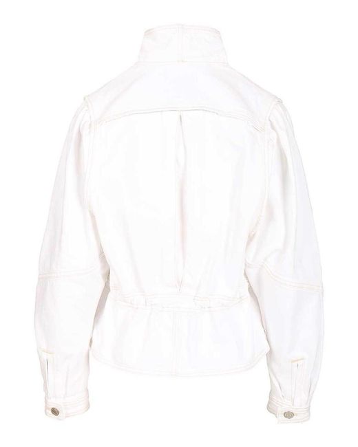 Isabel Marant White Denim Jacket