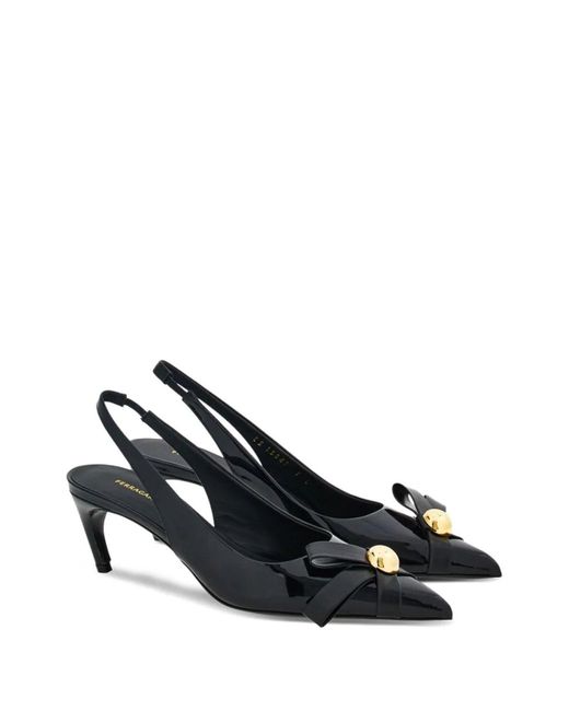 Ferragamo Black Brilda Shoes