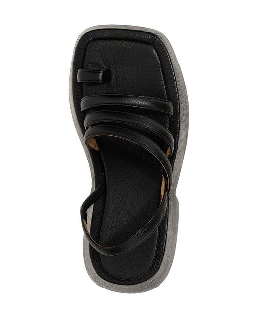 Marsèll Black Zeppo Sandals