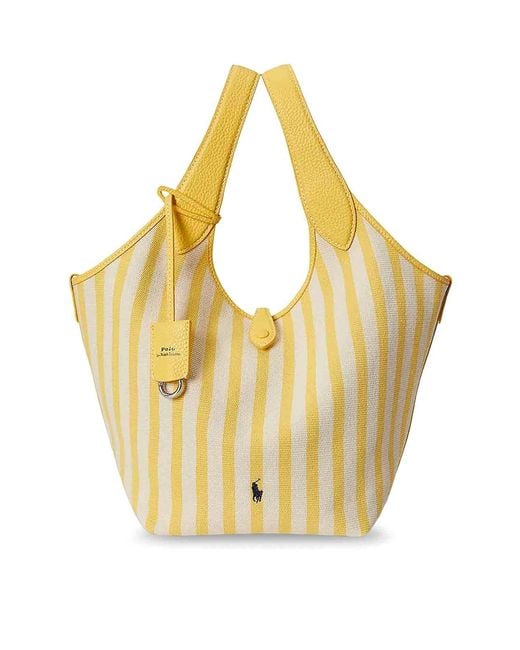 Polo Ralph Lauren Metallic Polo Play Tote Bag