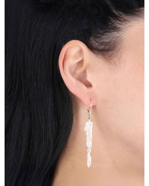 Our Legacy White Earrings