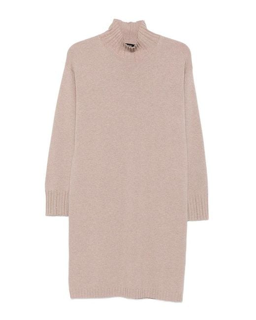 Fabiana Filippi Natural Bead-Embellished Midi Dress