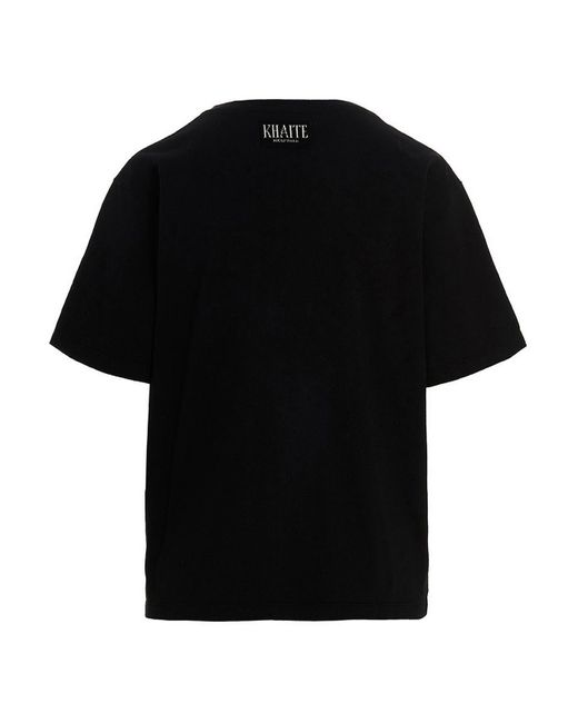 Khaite Black Mae T-Shirt