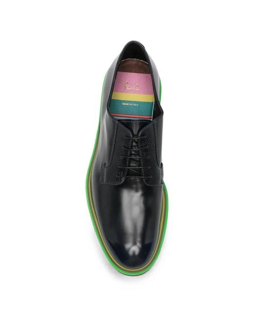 Paul Smith Black Shoe Ras Dark for men