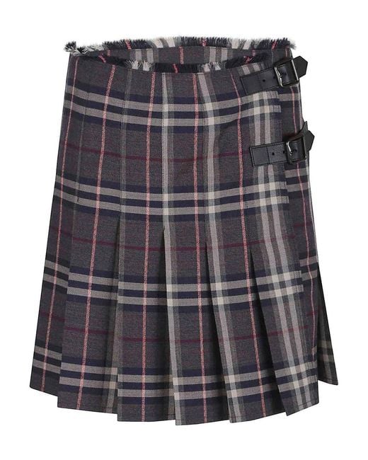 Burberry Black Au25-Ww-Giu Skirt