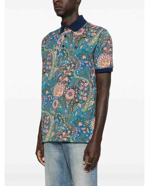 Etro Blue Sweater for men