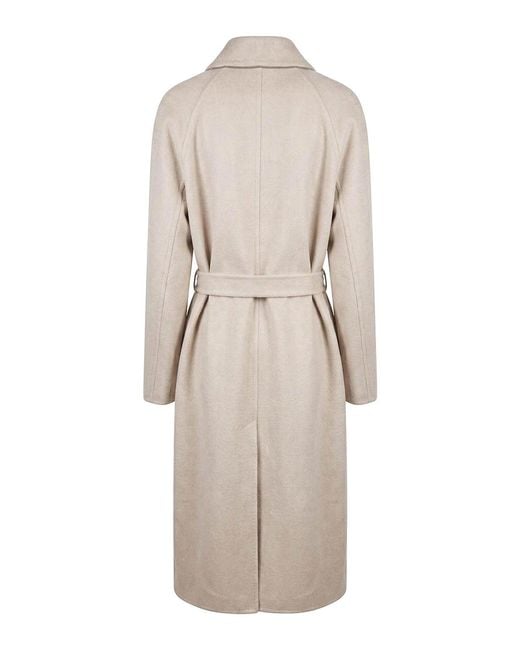 Brunello Cucinelli Natural Cashmere Overcoat