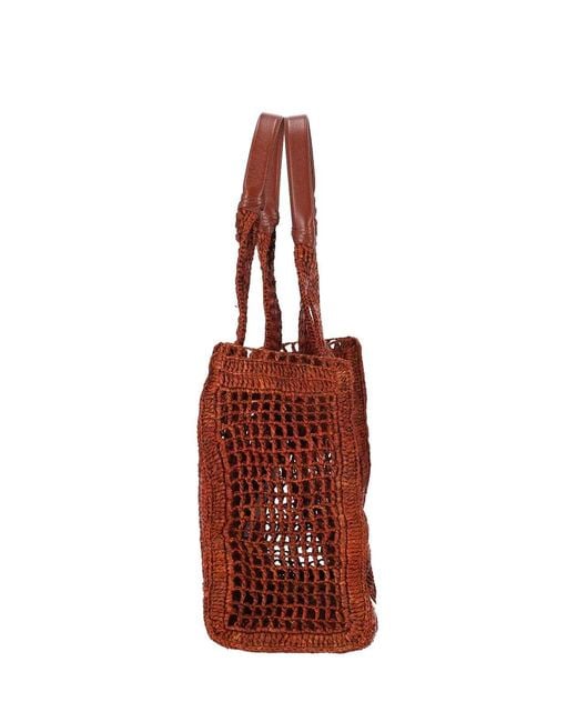 Borsa Tote di Chloé in Red