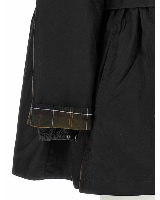 Barbour Black Parka
