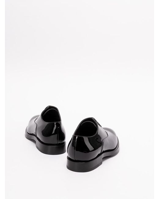 Brunello Cucinelli Black Laced Shoes for men