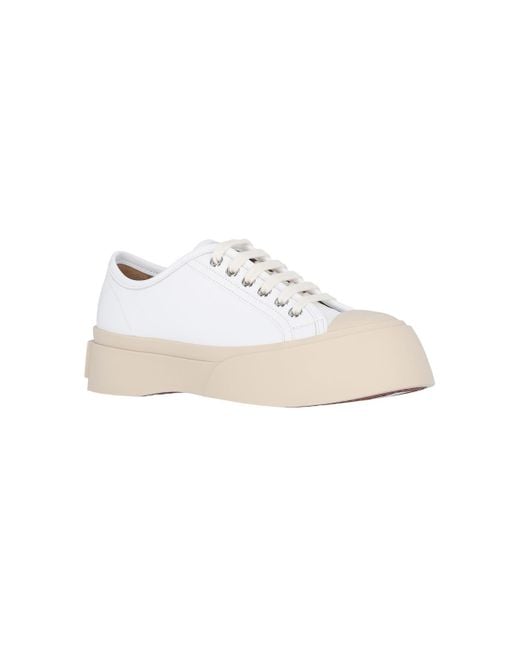 Marni White Sneakers Platform