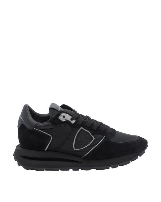 Philippe Model Black Tropez Haute Sneakers for men