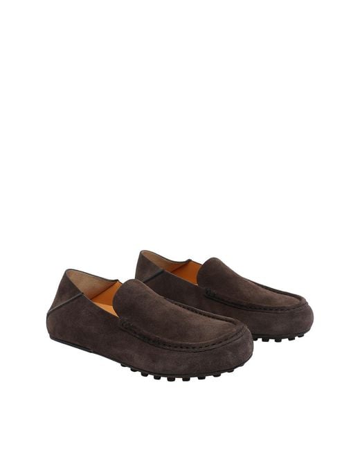 Tod's Brown Gommino Loafers