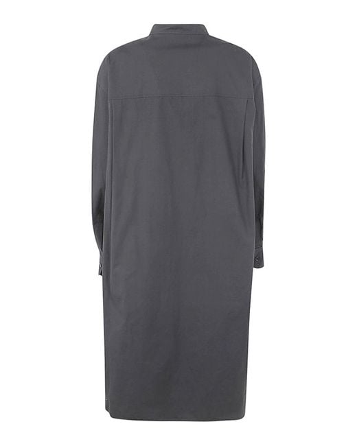Lemaire Gray Collar Shirt Dress