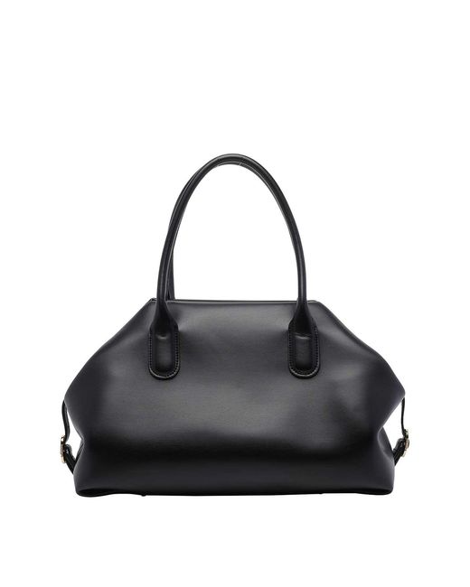 THEMOIRÈ Black The Moire' Tallia Trank Handbag
