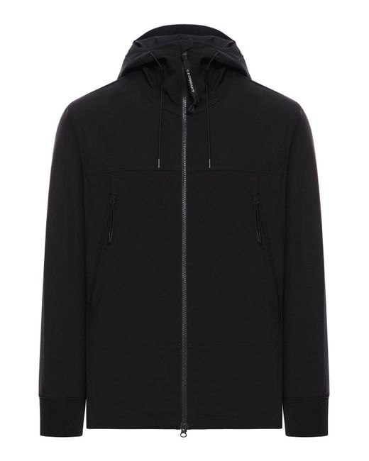 C P Company Black C.P. Shell-R Goggle Jacket for men