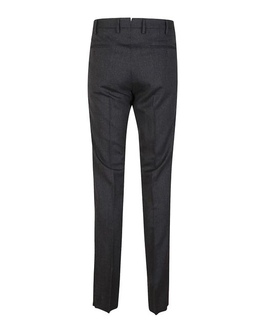Incotex Blue Flannel Trousers for men