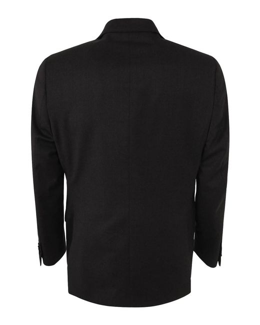 Sartoria Latorre Black Two Buttons Suit for men