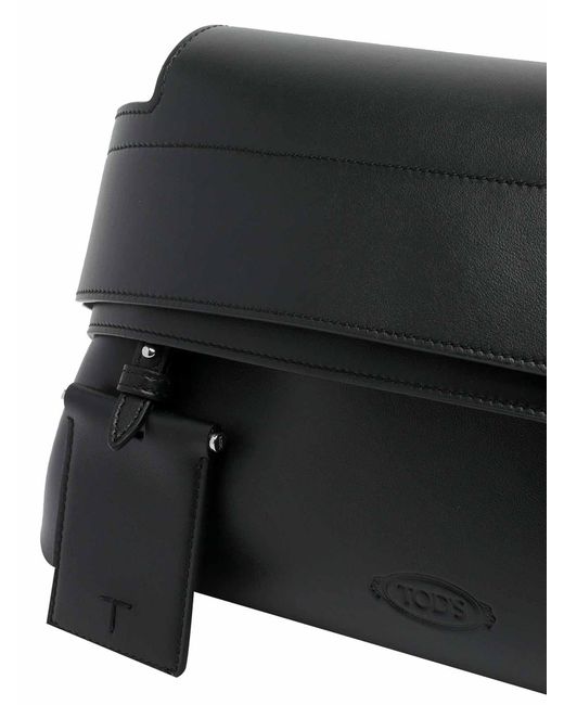 Mini Pochette Wave di Tod's in Black