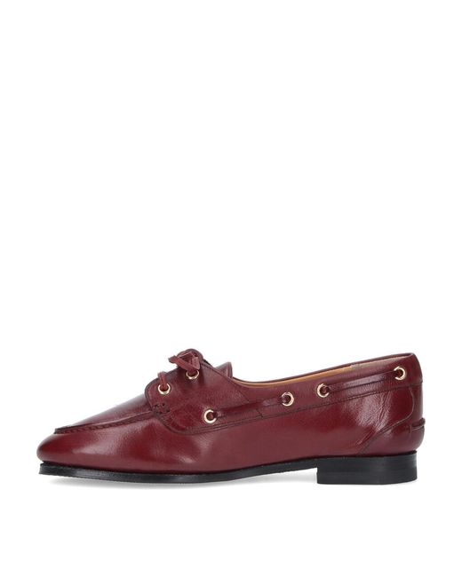 Bally Purple Moccasins