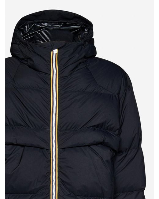 K-Way Blue Clauden 2.1 Amiable Padded Jacket for men