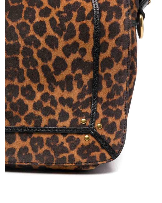Jérôme Dreyfuss Brown Pepito Medium Tote Bag