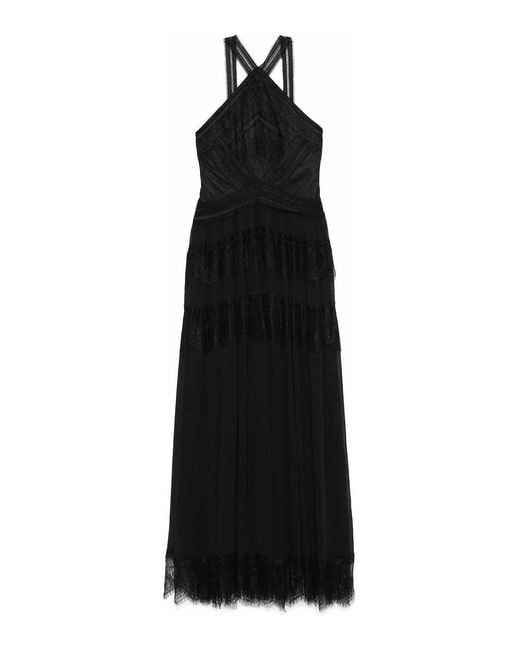 ERMANNO FIRENZE Black Midi Dress