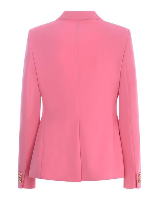 Tagliatore Pink Jacket Double-Breasted