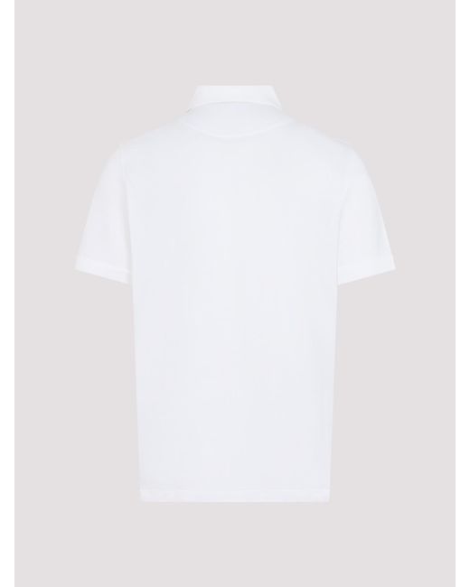 Kiton White Polo for men
