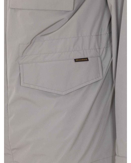 Moorer Gray Denver Jacket for men
