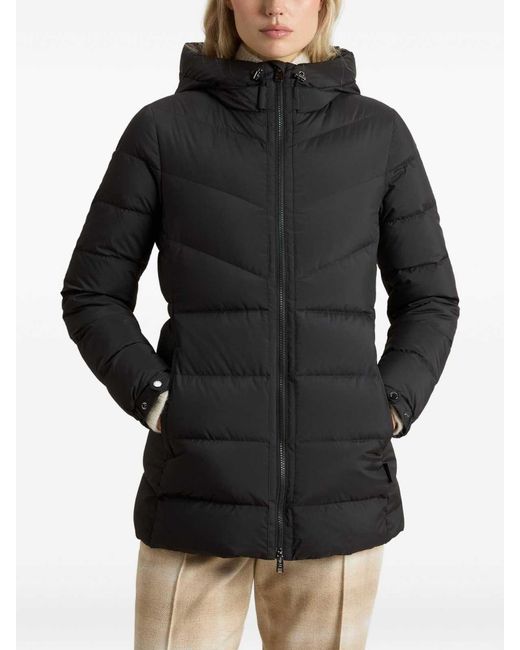Woolrich Black Winter Jackets