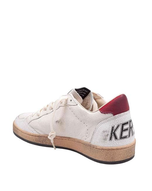 Golden Goose Deluxe Brand White Ball Star Sneakers for men