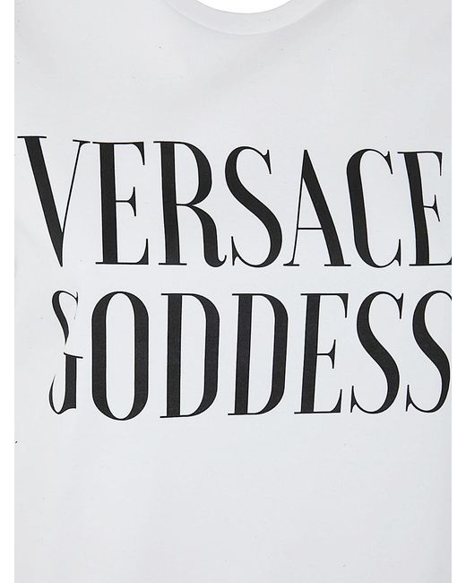 Versace White Goddess T-Shirt