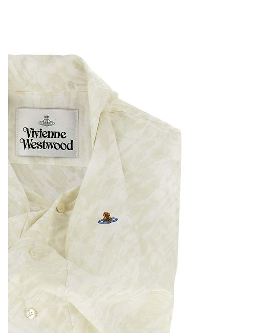 Vivienne Westwood White 'Drunken' Shirt
