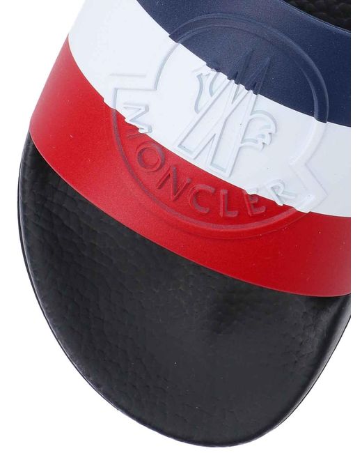 Moncler White Sandals for men