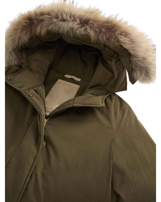Woolrich Green Parkas
