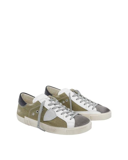 Philippe Model Gray Prsx Sneakers for men