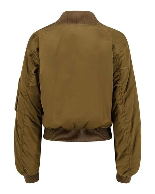 Chloé Green Giubbino Bomber