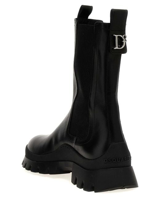 D2 Statement Stivali E Stivaletti Nero di DSquared² in Black