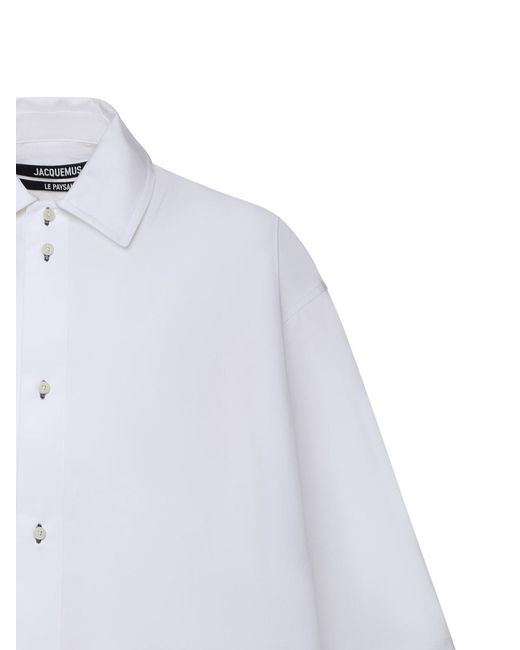 Jacquemus White Shirts Cotton for men