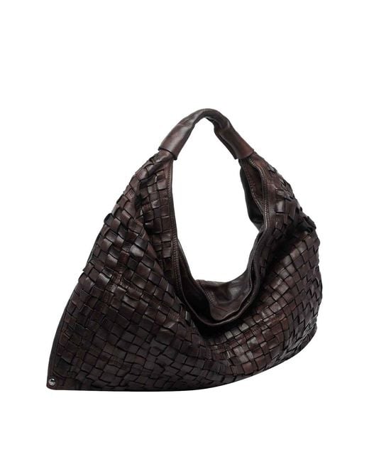 Campomaggi Black Atena Handbag