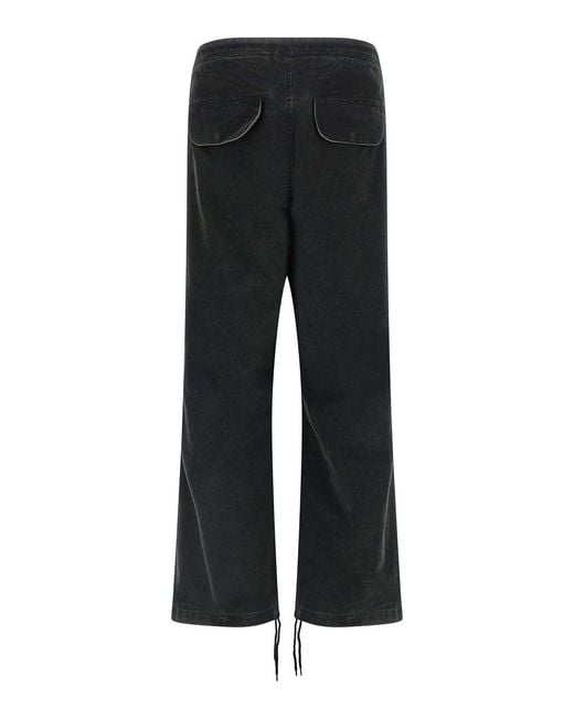 Entire studios Black Barren Cargo Pants for men