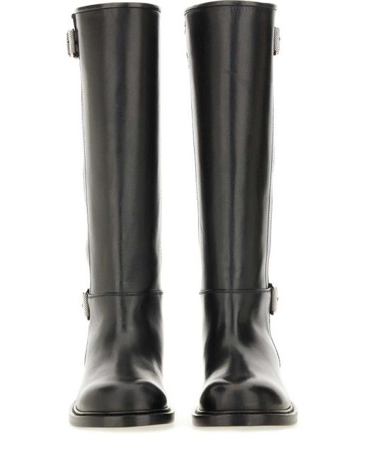 Givenchy Black Chic Flat Boot For