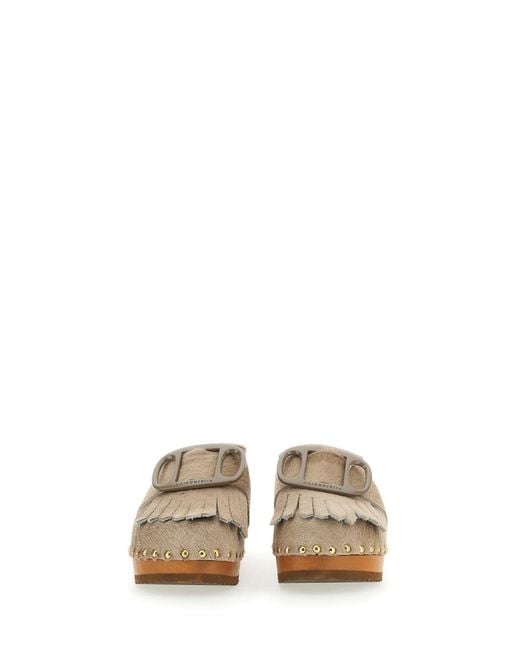 Jejia White Seberg Mules