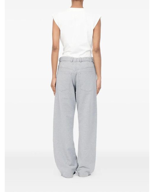 MM6 by Maison Margiela Gray Pants