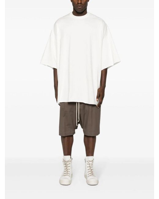 Rick Owens White Tommy T-shirt for men