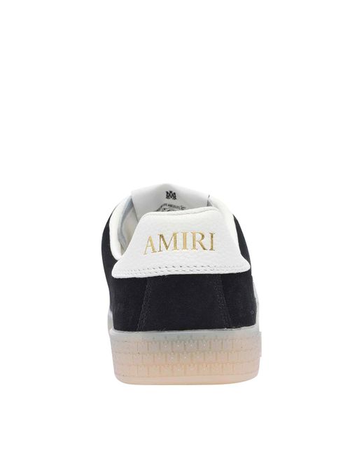 Amiri Black Pacific Suede Sneakers for men